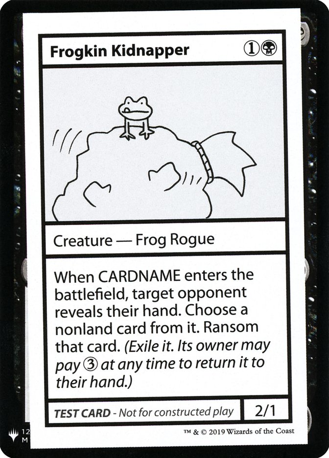 Frogkin Kidnapper [Mystery Booster Playtest Cards] | PLUS EV GAMES 