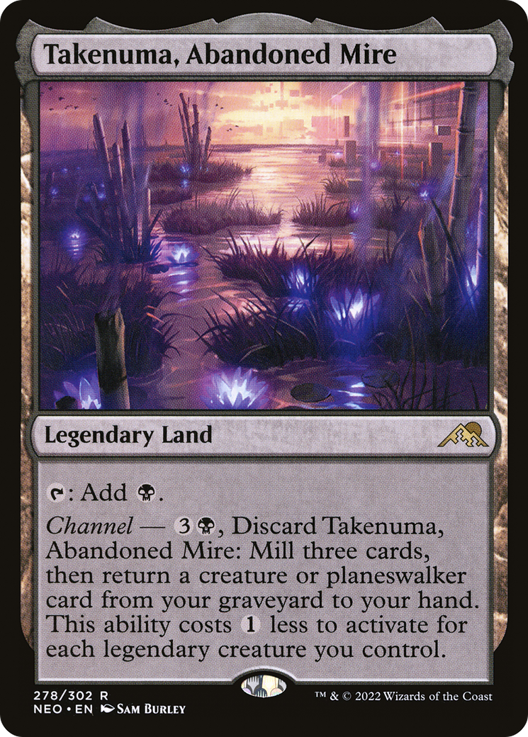 Takenuma, Abandoned Mire [Kamigawa: Neon Dynasty]