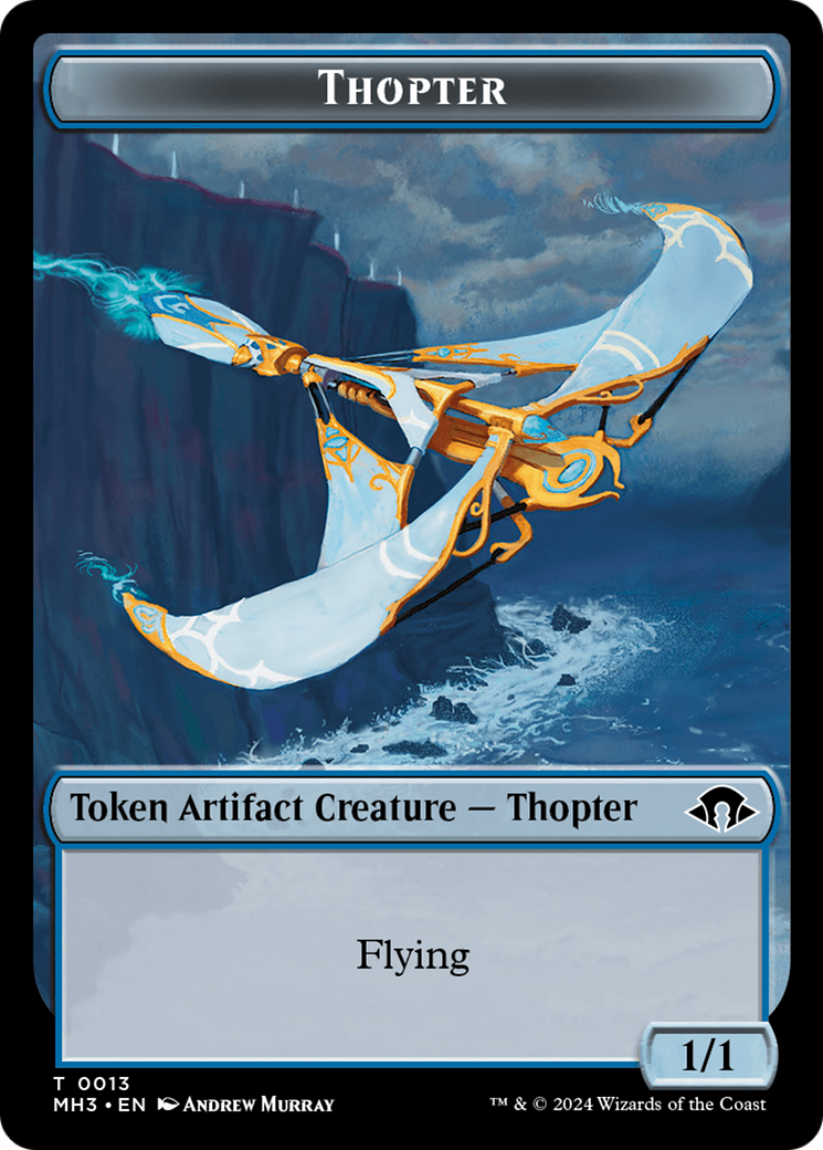 Phyrexian Germ // Thopter Double-Sided Token [Modern Horizons 3 Tokens] | PLUS EV GAMES 