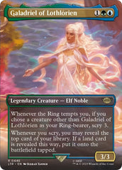 Galadriel of Lothlorien (Borderless Alternate Art) [The Lord of the Rings: Tales of Middle-Earth] | PLUS EV GAMES 