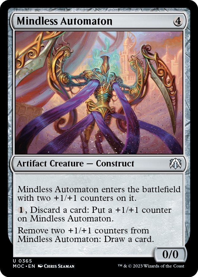 Mindless Automaton [March of the Machine Commander] | PLUS EV GAMES 