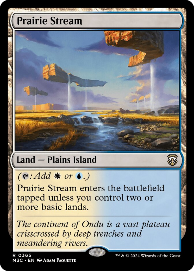 Prairie Stream [Modern Horizons 3 Commander] | PLUS EV GAMES 