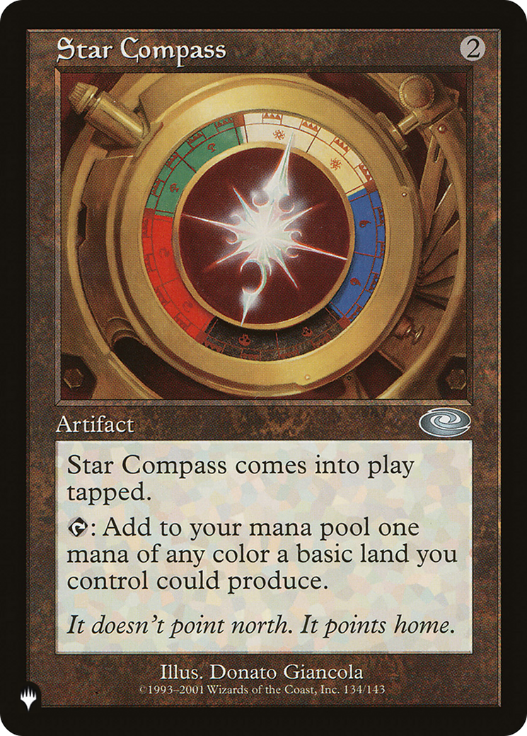 Star Compass [The List Reprints] | PLUS EV GAMES 