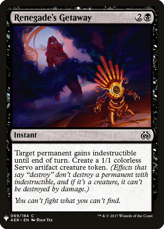 Renegade's Getaway [Mystery Booster] | PLUS EV GAMES 