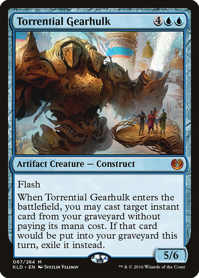 Torrential Gearhulk [Kaladesh] | PLUS EV GAMES 