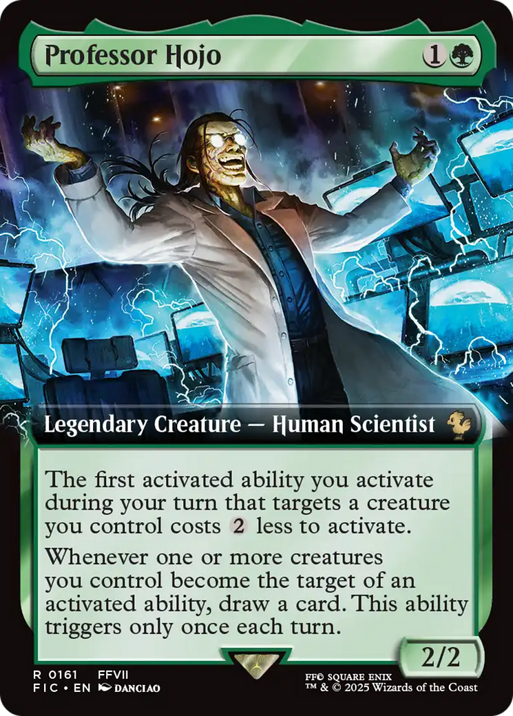 Professor Hojo (Extended Art) [FINAL FANTASY Commander] | PLUS EV GAMES 