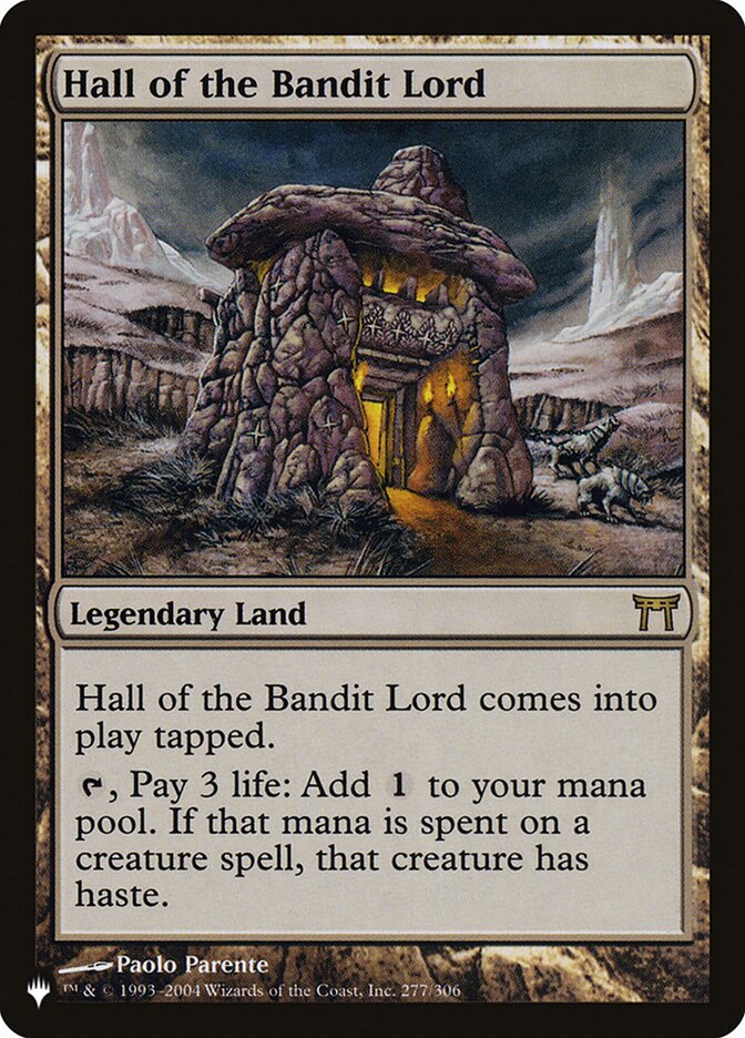 Hall of the Bandit Lord [The List] | PLUS EV GAMES 