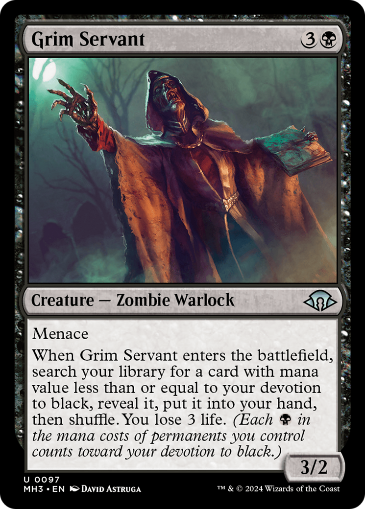 Grim Servant [Modern Horizons 3] | PLUS EV GAMES 