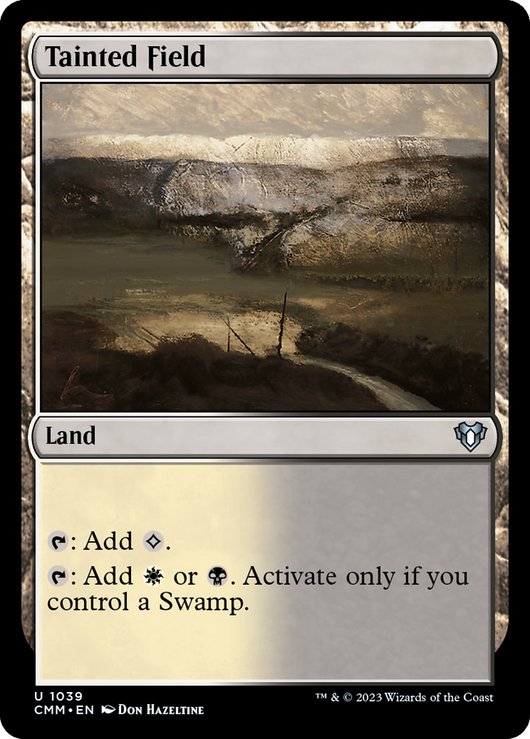 Tainted Field [Commander Masters] | PLUS EV GAMES 