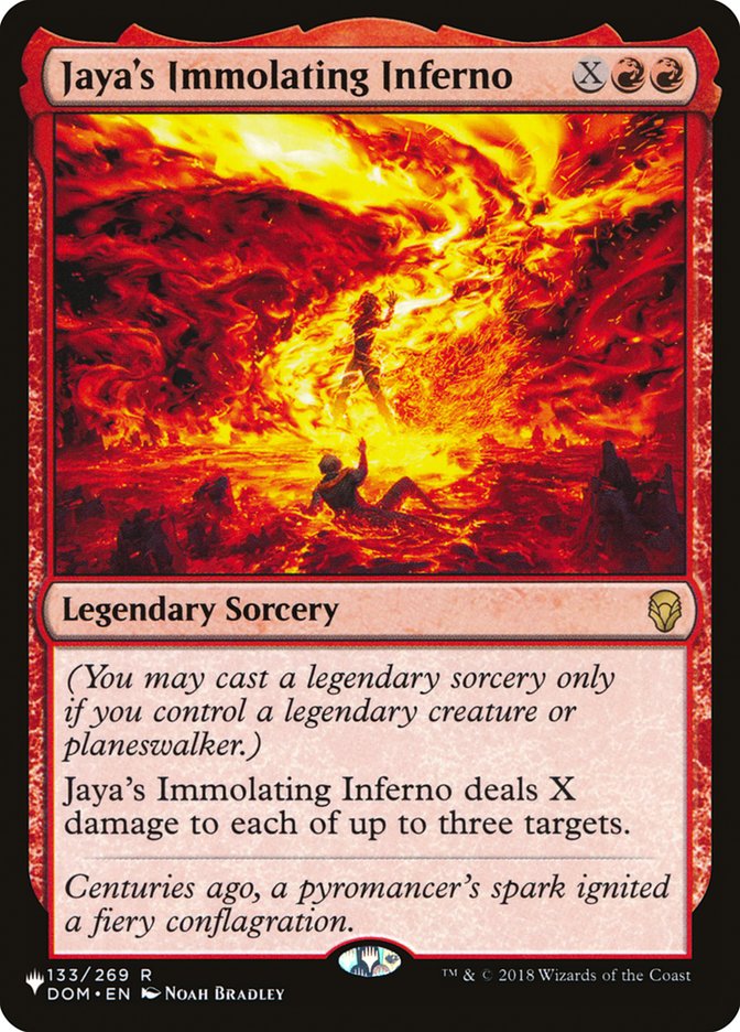 Jaya's Immolating Inferno [The List] | PLUS EV GAMES 