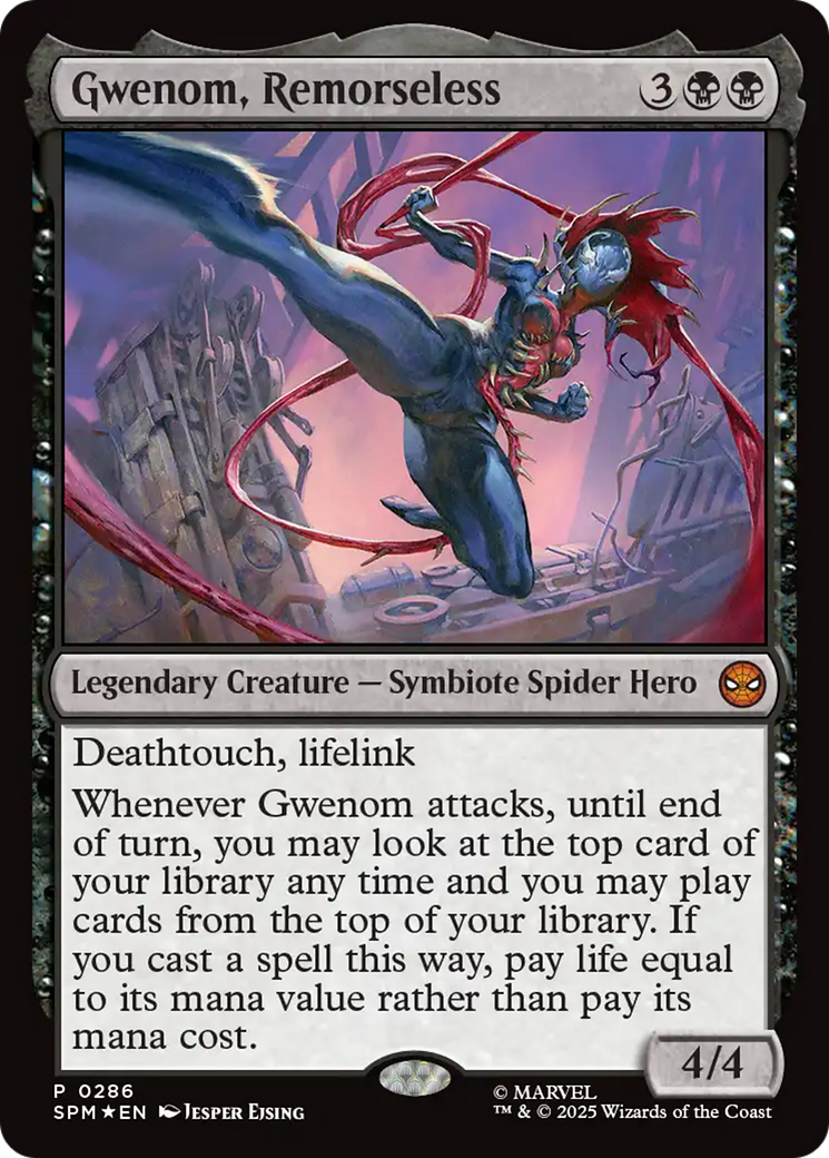 Gwenom, Remorseless [Marvel's Spider-Man Promos] | PLUS EV GAMES 