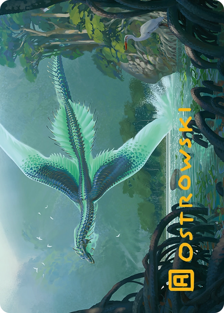 Teval, Arbiter of Virtue Art Card (26/54) [Tarkir: Dragonstorm Art Series] | PLUS EV GAMES 