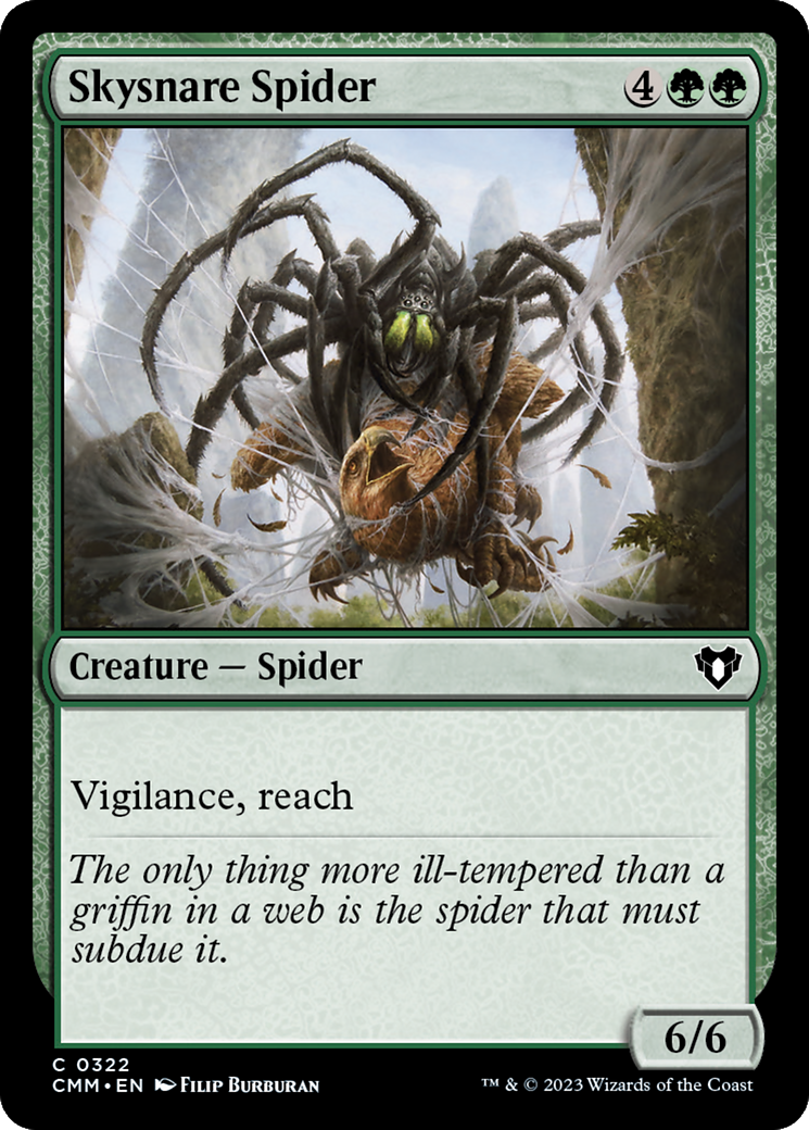 Skysnare Spider [Commander Masters] | PLUS EV GAMES 