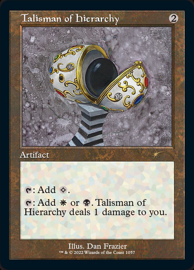 Talisman of Hierarchy (Foil Etched) [Secret Lair Drop Series] | PLUS EV GAMES 