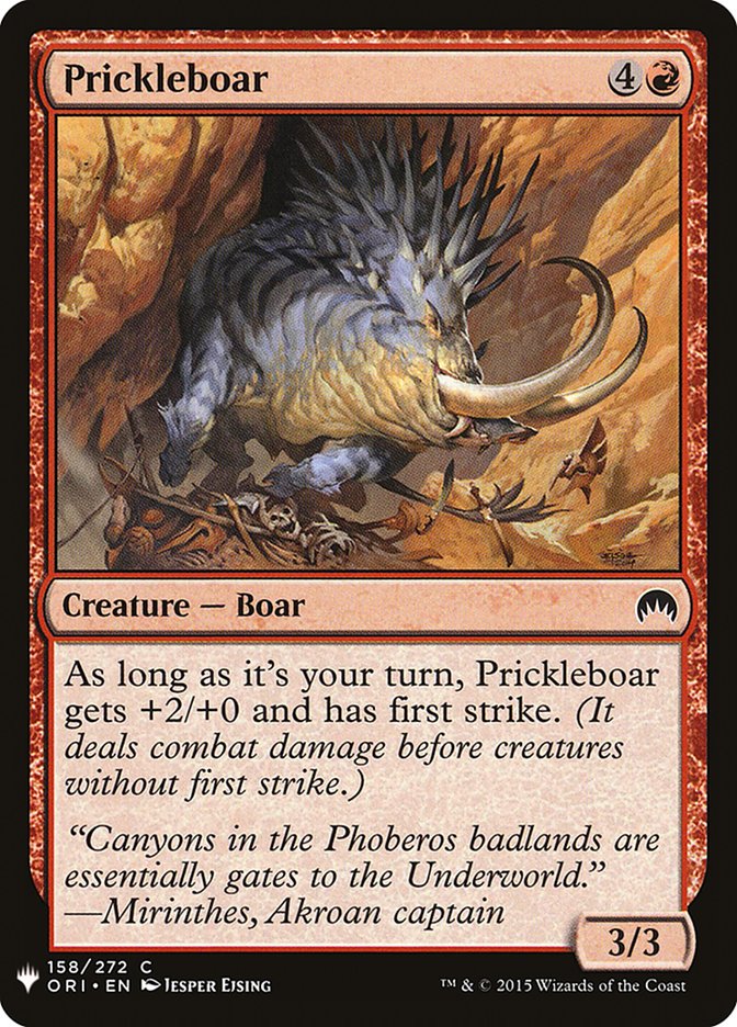 Prickleboar [Mystery Booster] | PLUS EV GAMES 