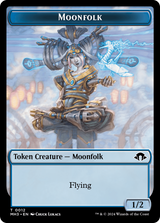 Moonfolk // Energy Reserve Double-Sided Token [Modern Horizons 3 Tokens]