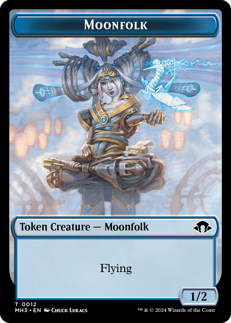 Moonfolk Token [Modern Horizons 3 Tokens] | PLUS EV GAMES 