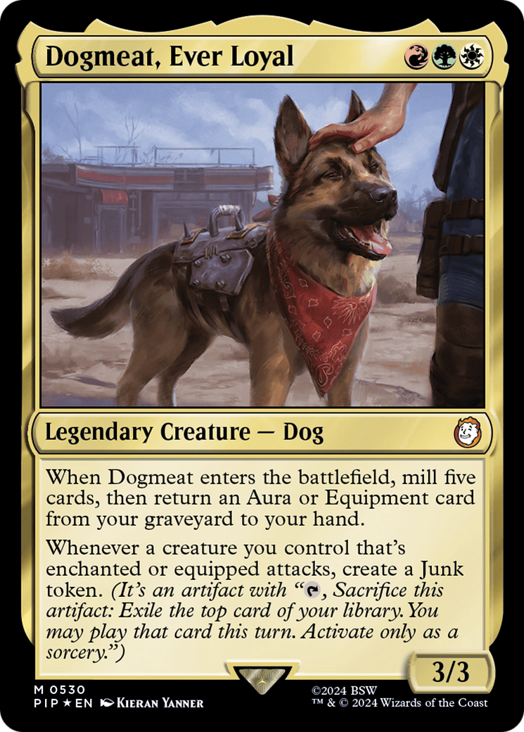 Dogmeat, Ever Loyal (Surge Foil) [Fallout] | PLUS EV GAMES 