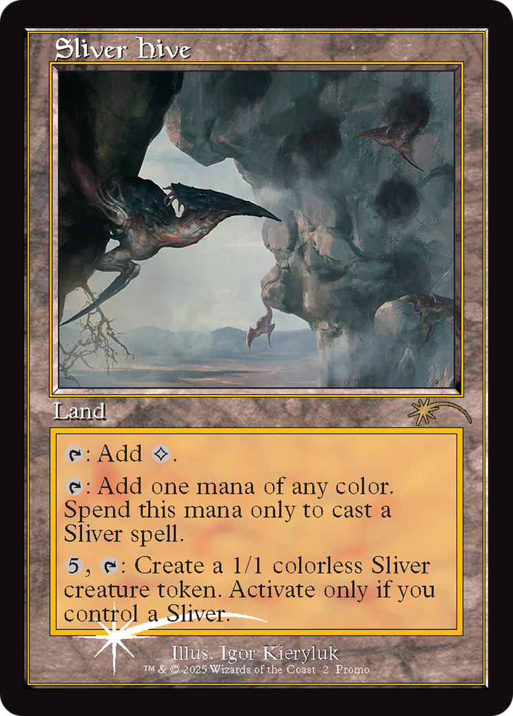 Sliver Hive (Retro Frame) [Secret Lair Drop Series] | PLUS EV GAMES 