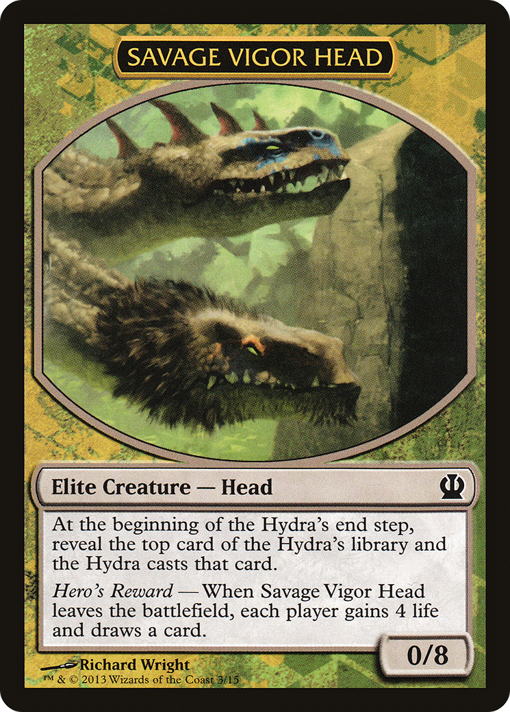 Savage Vigor Head [Theros Hero's Path]