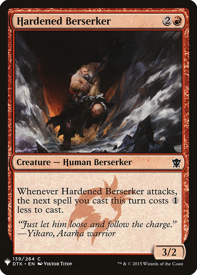 Hardened Berserker [Mystery Booster] | PLUS EV GAMES 