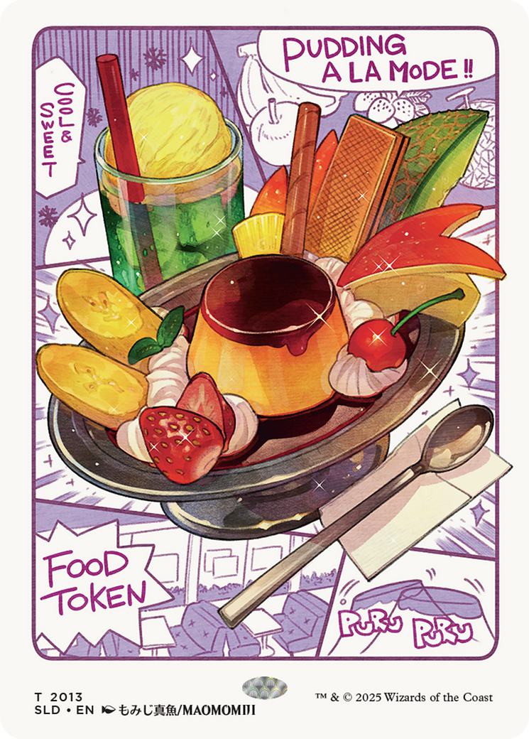 Food Token (2013) (Rainbow Foil) [Secret Lair Drop Series] | PLUS EV GAMES 