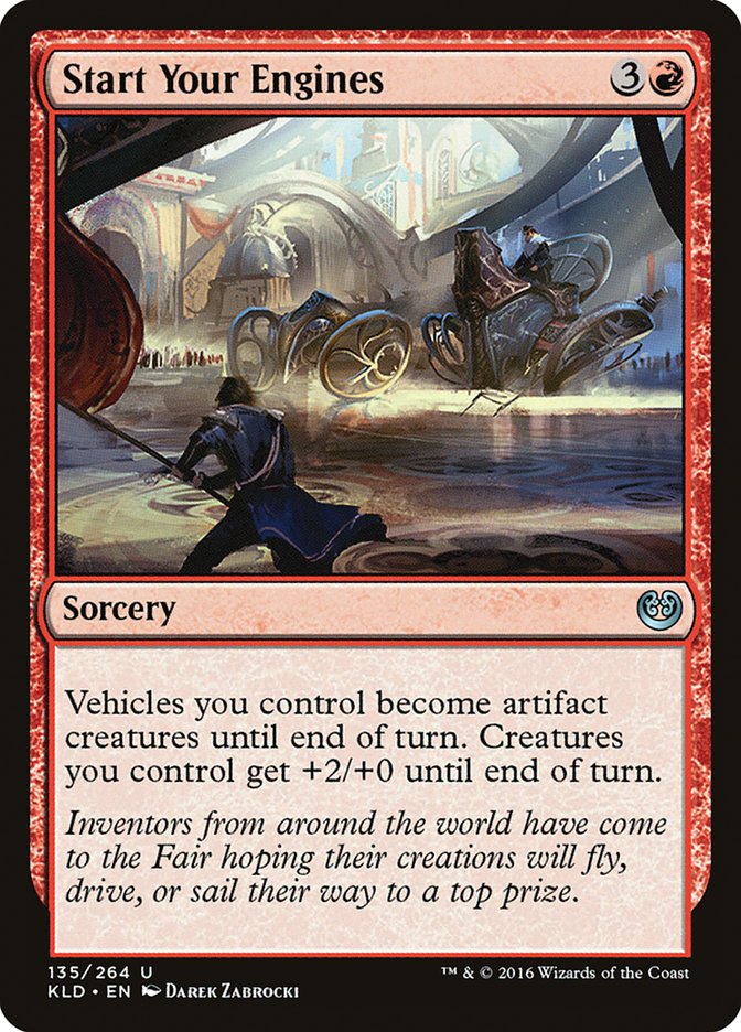 Start Your Engines [Kaladesh] | PLUS EV GAMES 