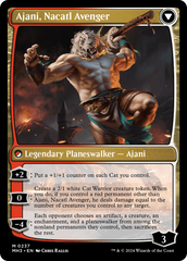 Ajani, Nacatl Pariah // Ajani, Nacatl Avenger [Modern Horizons 3] | PLUS EV GAMES 