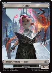 Hero (0005) // Food Double-Sided Token [FINAL FANTASY Tokens] | PLUS EV GAMES 