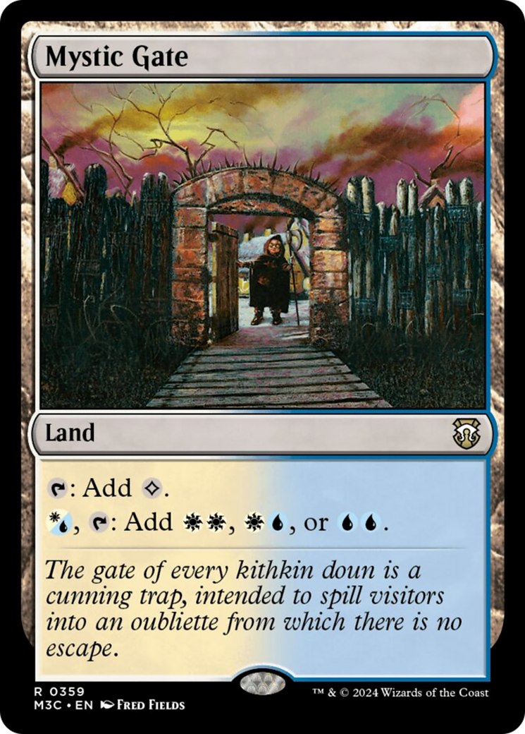 Mystic Gate (Ripple Foil) [Modern Horizons 3 Commander] | PLUS EV GAMES 