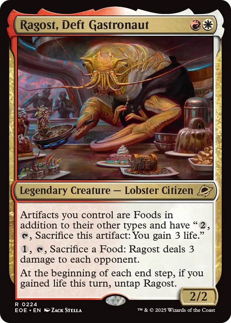 Ragost, Deft Gastronaut [Edge of Eternities] | PLUS EV GAMES 