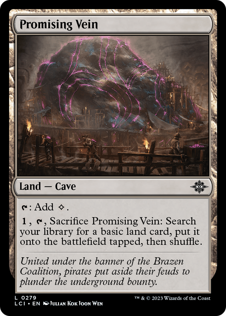 Promising Vein [The Lost Caverns of Ixalan] | PLUS EV GAMES 