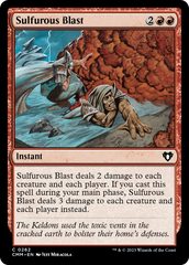 Sulfurous Blast [Commander Masters] | PLUS EV GAMES 