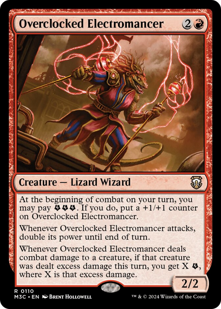 Overclocked Electromancer [Modern Horizons 3 Commander] | PLUS EV GAMES 