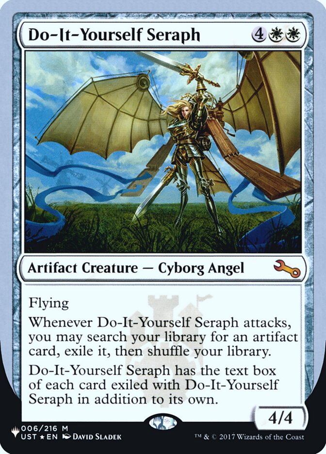 Do-It-Yourself Seraph (Unfinity Foil Edition) [The List] | PLUS EV GAMES 