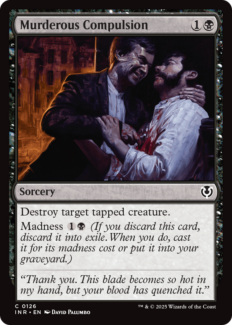 Murderous Compulsion [Innistrad Remastered] | PLUS EV GAMES 