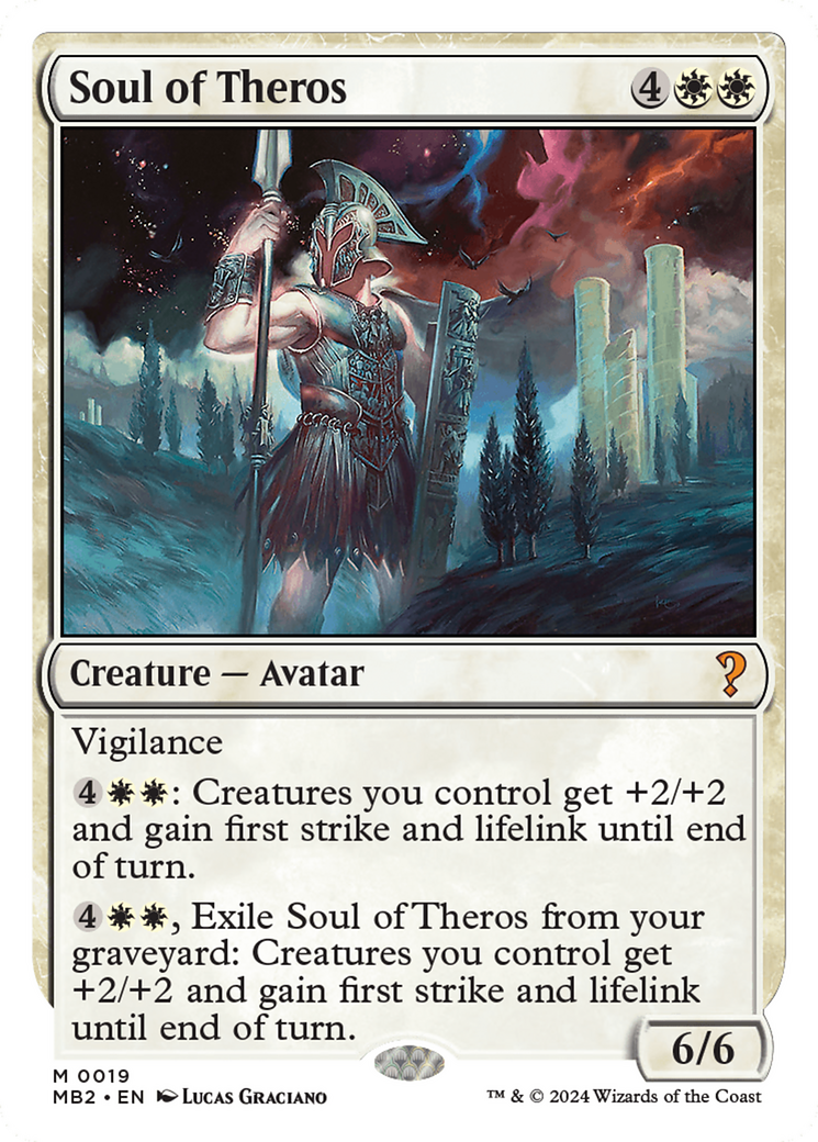 Soul of Theros (White Border) [Mystery Booster 2] | PLUS EV GAMES 