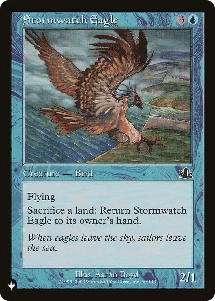 Stormwatch Eagle [The List] | PLUS EV GAMES 