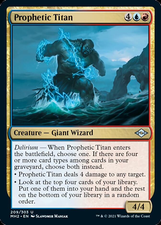 Prophetic Titan [Modern Horizons 2] | PLUS EV GAMES 