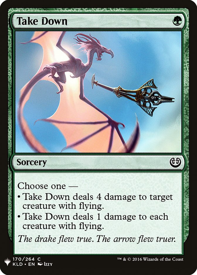 Take Down [Mystery Booster] | PLUS EV GAMES 