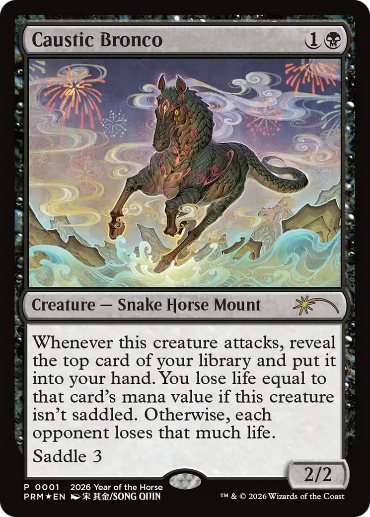 Caustic Bronco (Year of the Horse 2026) [Standard Showdown Promos] | PLUS EV GAMES 
