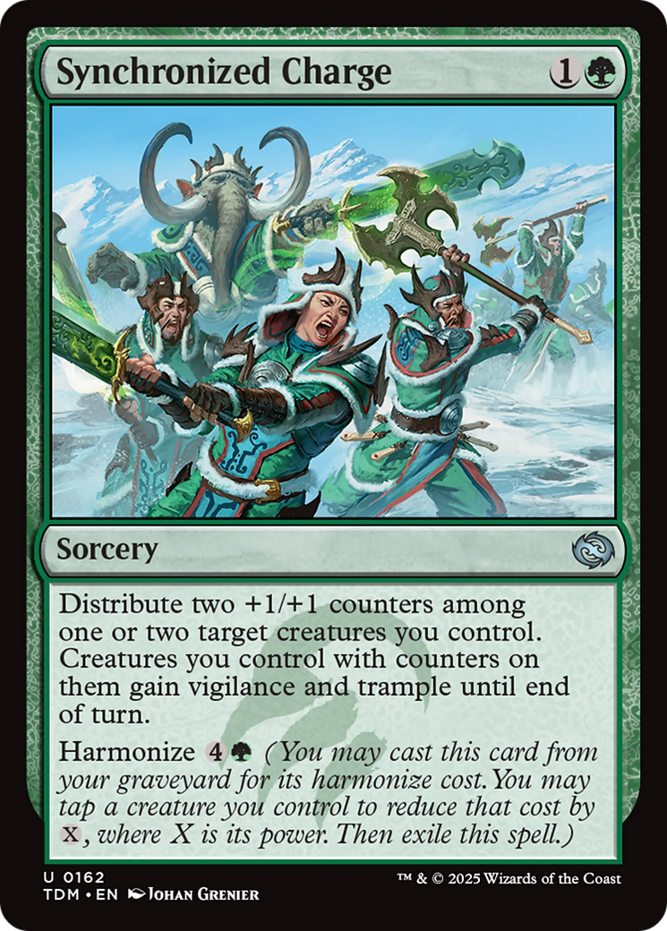 Synchronized Charge [Tarkir: Dragonstorm] | PLUS EV GAMES 