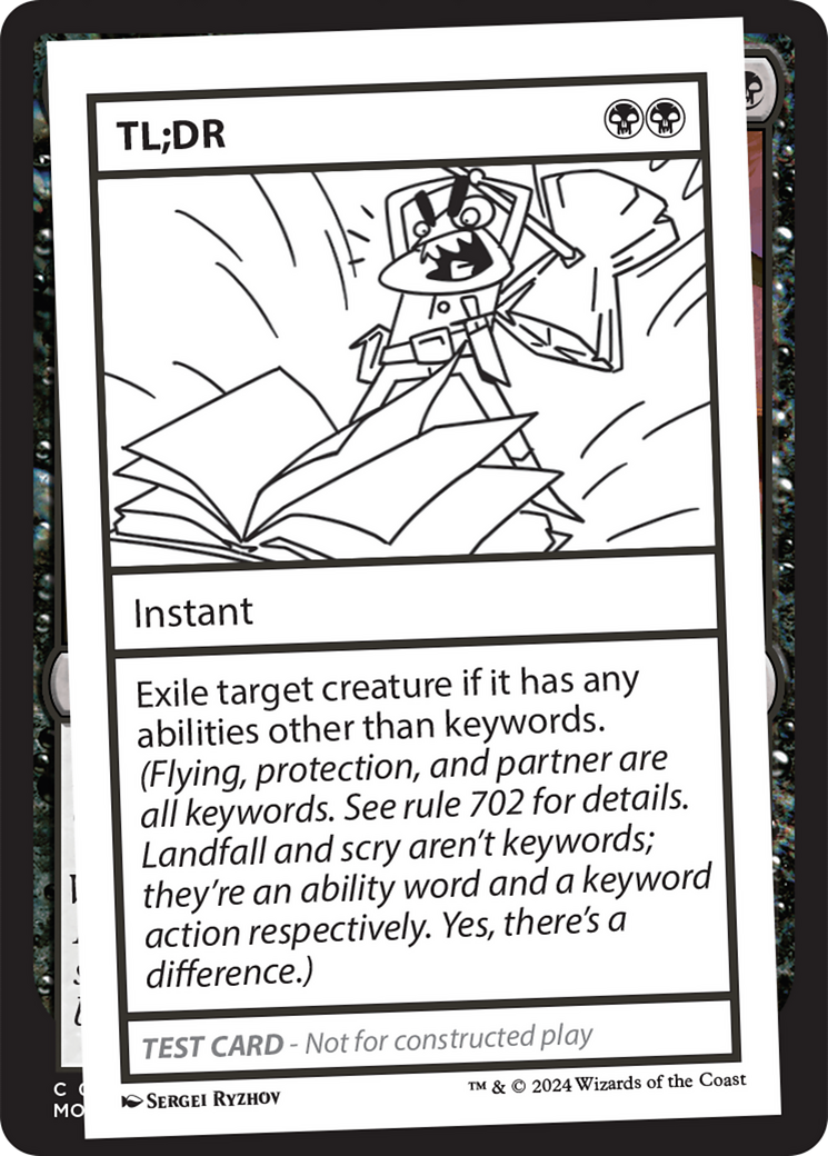 TL;DR [Mystery Booster 2 Playtest Cards] | PLUS EV GAMES 