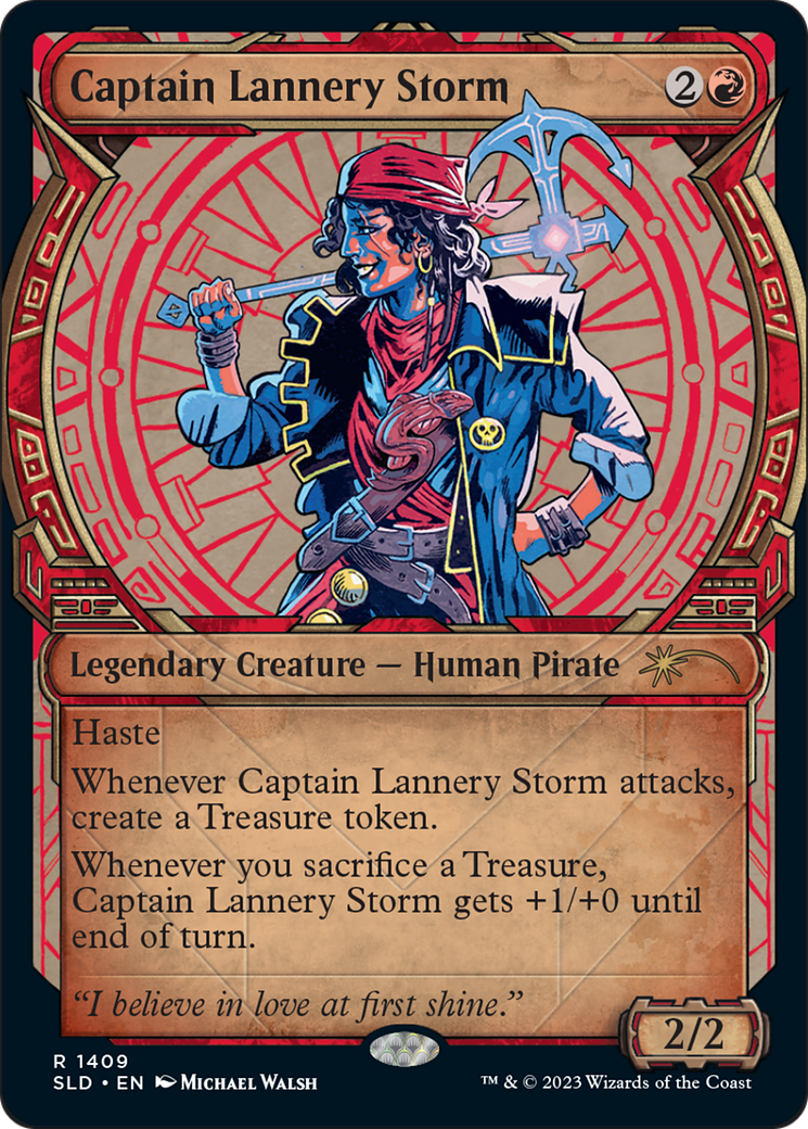 Captain Lannery Storm [Secret Lair Drop Series] | PLUS EV GAMES 