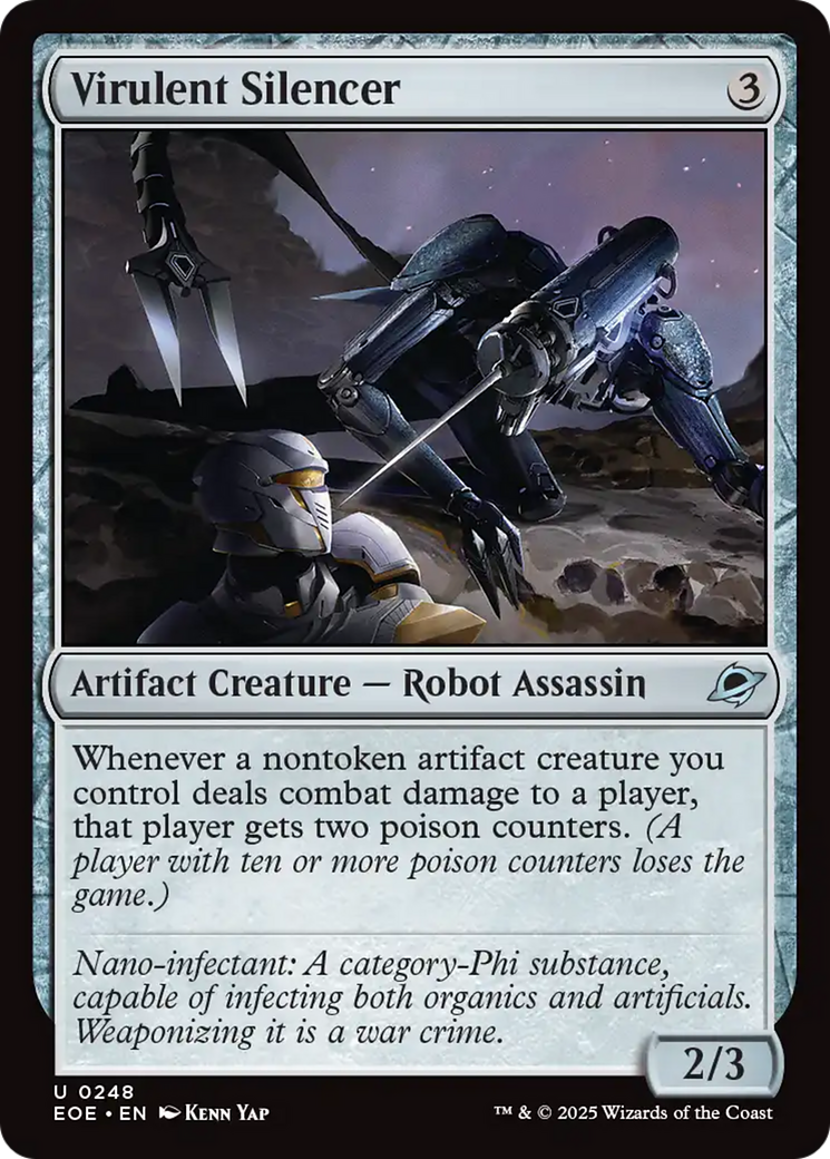 Virulent Silencer [Edge of Eternities] | PLUS EV GAMES 