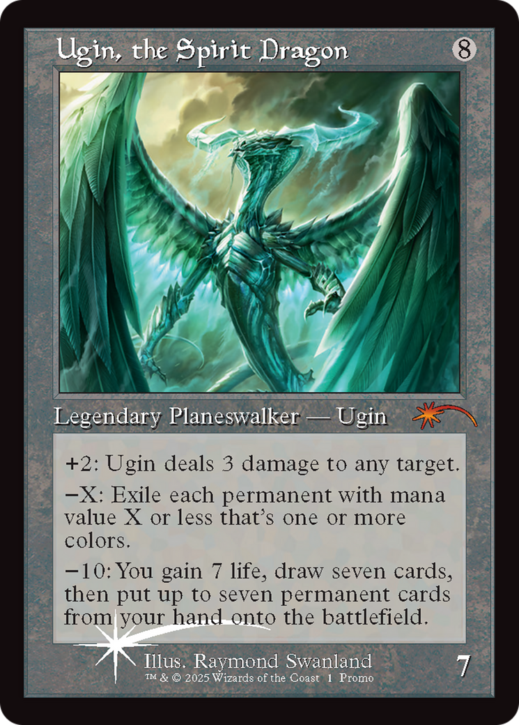 Ugin, the Spirit Dragon (Retro Frame) [Secret Lair Drop Series] | PLUS EV GAMES 