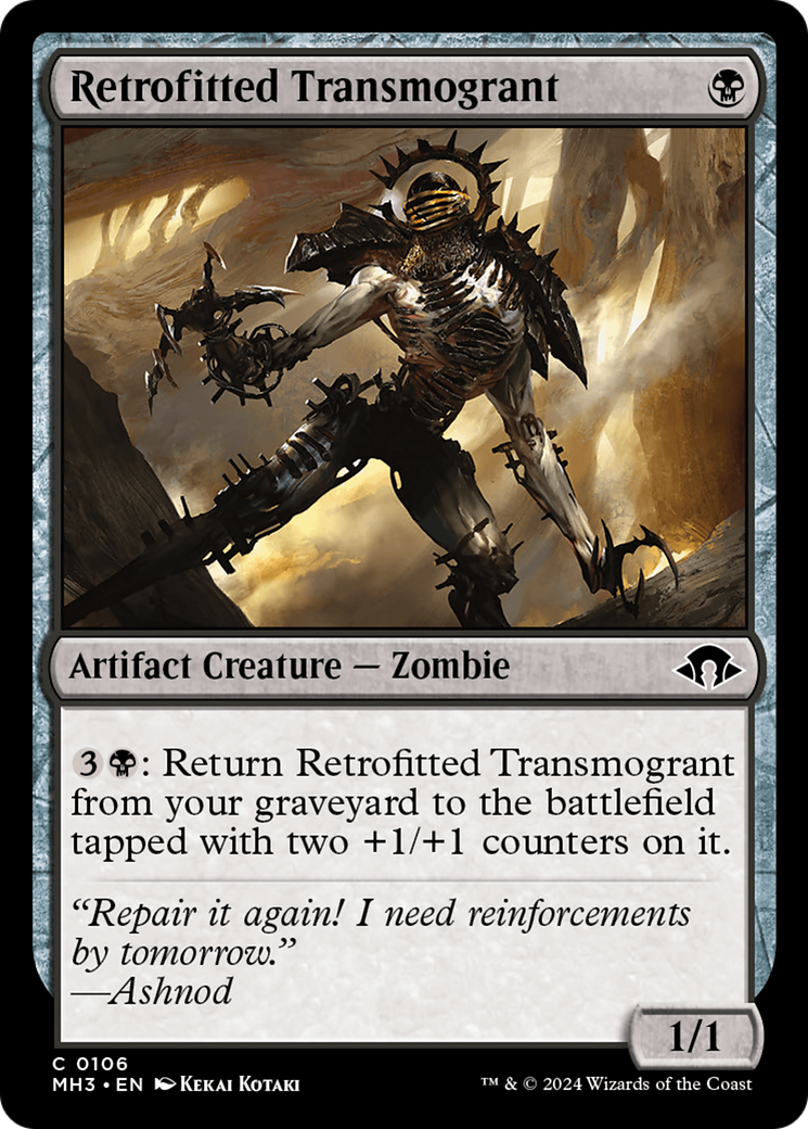 Retrofitted Transmogrant [Modern Horizons 3] | PLUS EV GAMES 