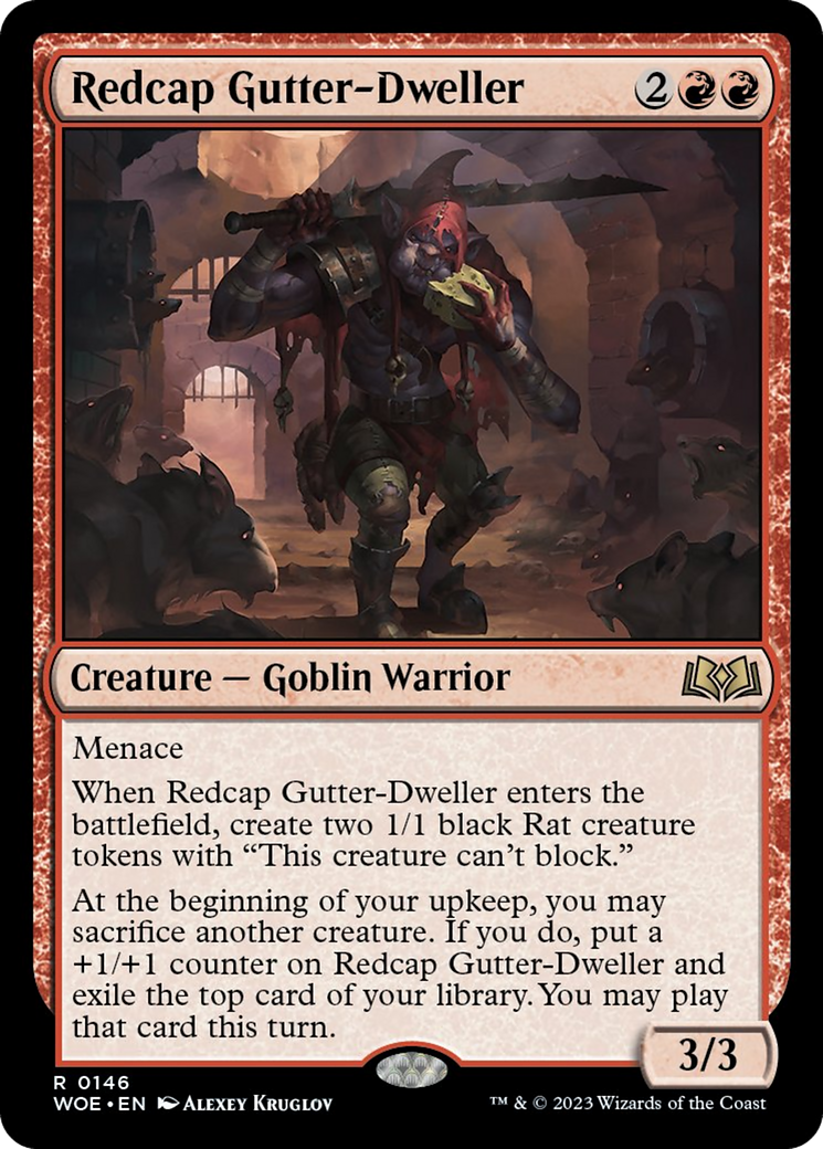 Redcap Gutter-Dweller [Wilds of Eldraine] | PLUS EV GAMES 