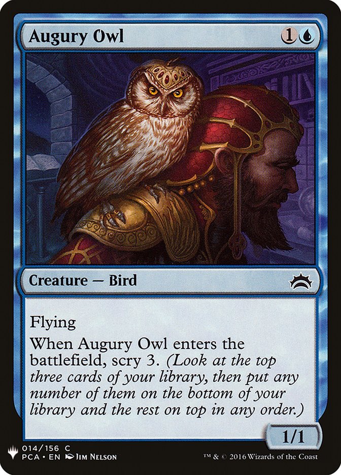 Augury Owl [Mystery Booster] | PLUS EV GAMES 