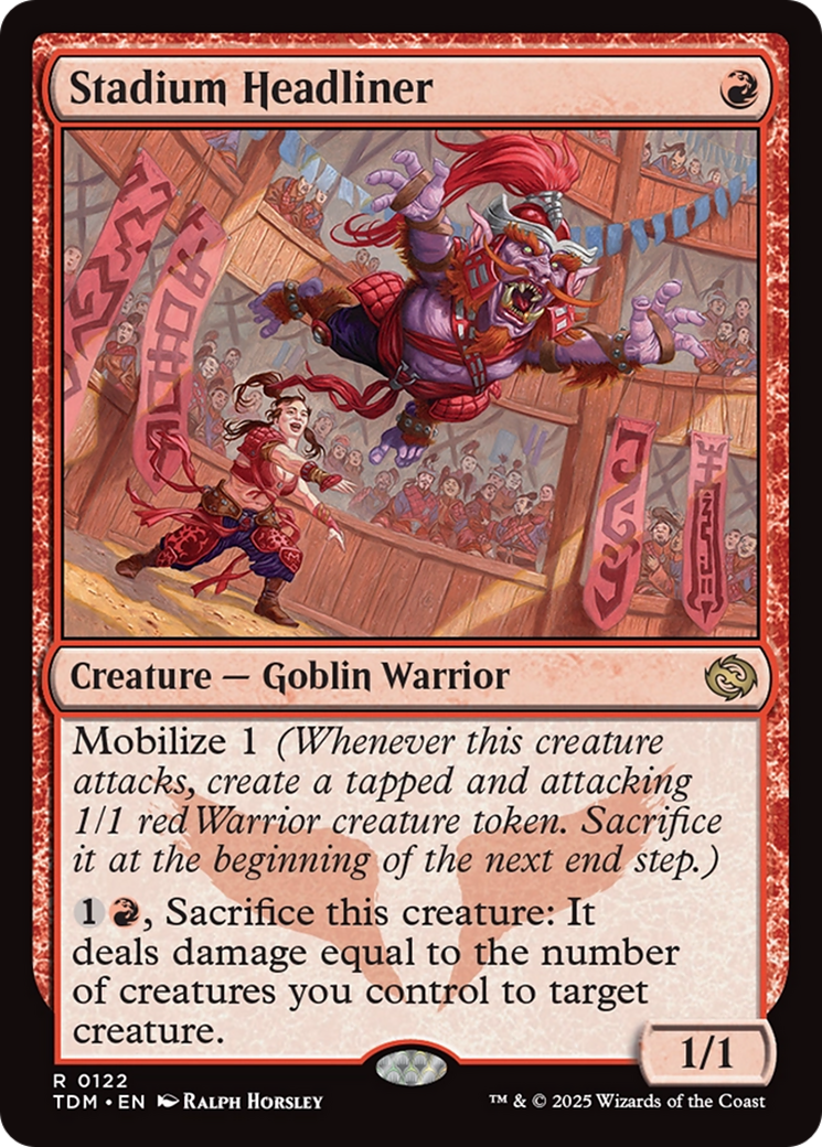 Stadium Headliner [Tarkir: Dragonstorm] | PLUS EV GAMES 